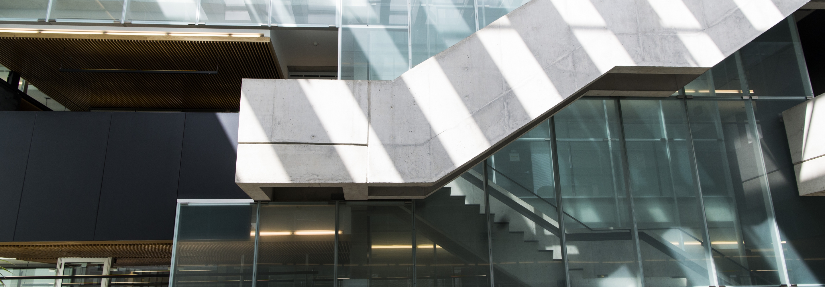 staircase in Perimeter Institute's atrium