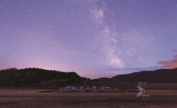 CHIME telescope for perimeter credit Peter Klages University of Toronto